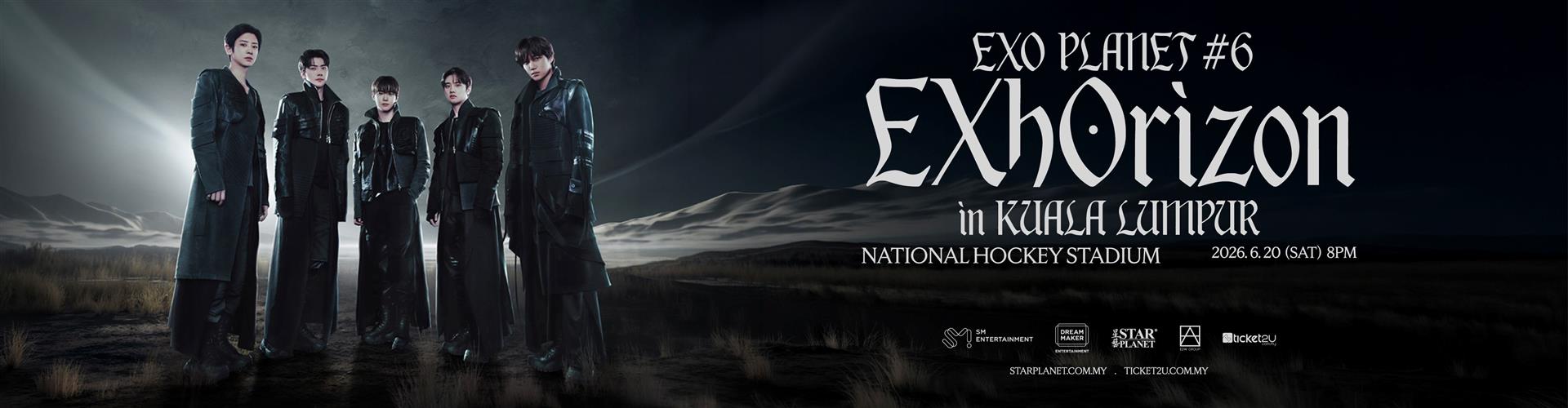 EXO - EXO PLANET #6 - EXhOrizon in KUALA LUMPUR event poster