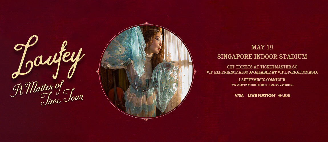 Laufey - A Matter of Time Tour in Singapore event poster